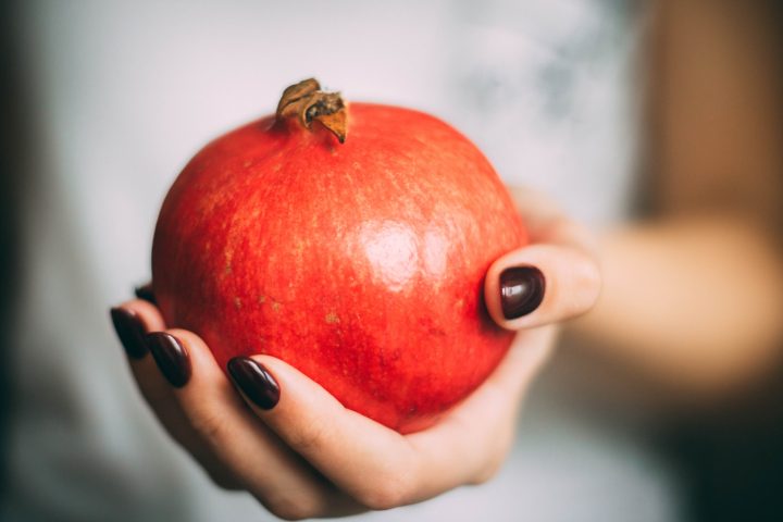 Der Granatapfel kommt uns gerade recht!