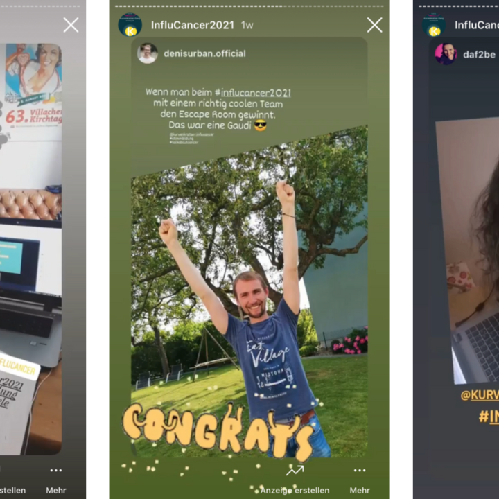 InfluCancer Fotos InfluCancer Social Media 