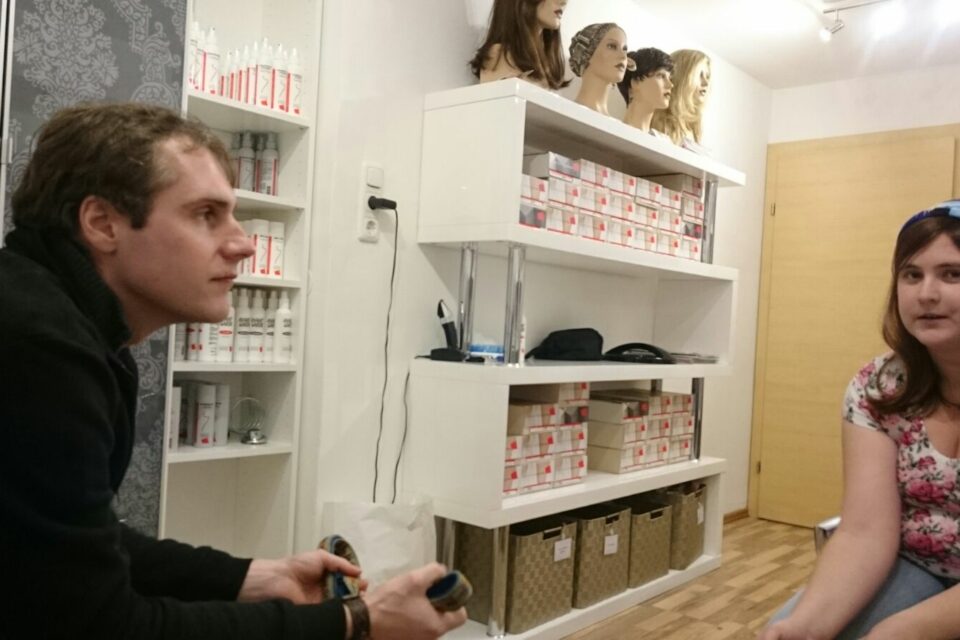Friseurbesuch