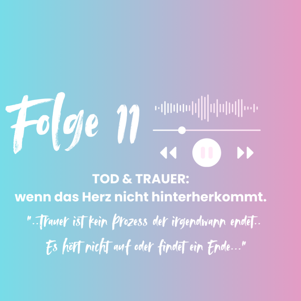 Tod & Trauer: Plötzlich ist sie weg und das Herz kommt nicht hinterher.