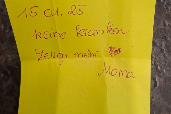 Remission geschafft!