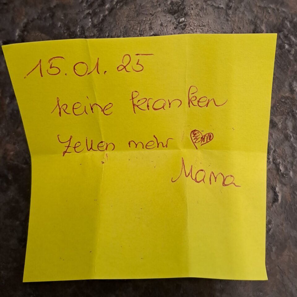 Remission geschafft!