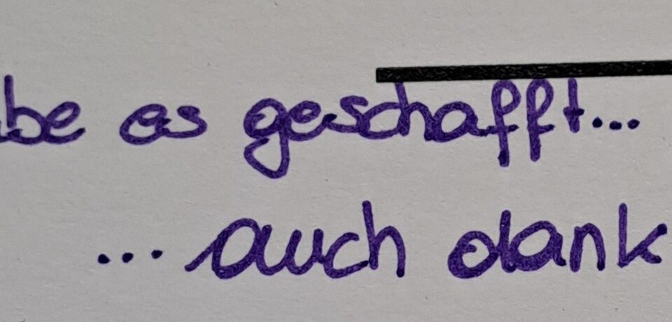 Ich feiere das Leben